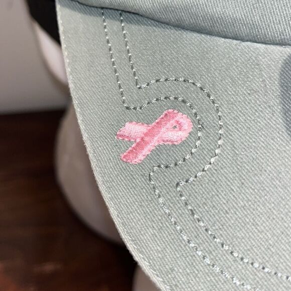 Lincoln Auto Dealer Breast Cancer Pink Ribbon women’s casual Baseball Cap hat - Picture 2 of 6